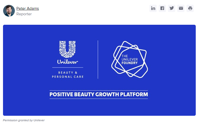 гранд на стартапы от Unilever