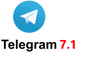 обновление telegram 7.1