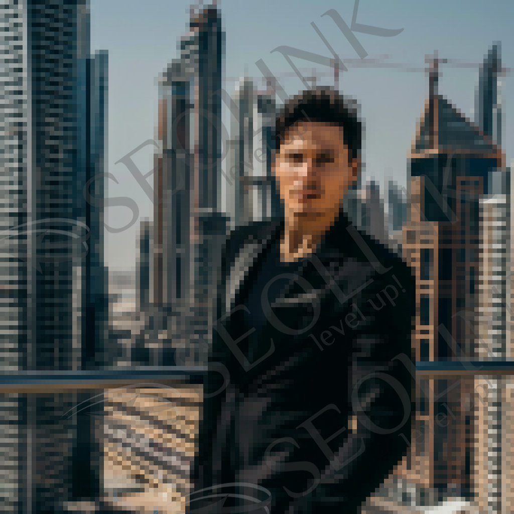 Павел Дуров на фоне Дубая